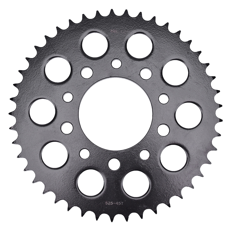 525-45t 45#Steel รถจักรยานยนต์เฟืองโซ่ด้านหลังสําหรับ Honda CB400 F3S,F3T,F3V Super FourNC31 VF400 FC XRV750 Africa TwinRD07 1993-2003 XRV750 Africa TwinRD04 1990-1992