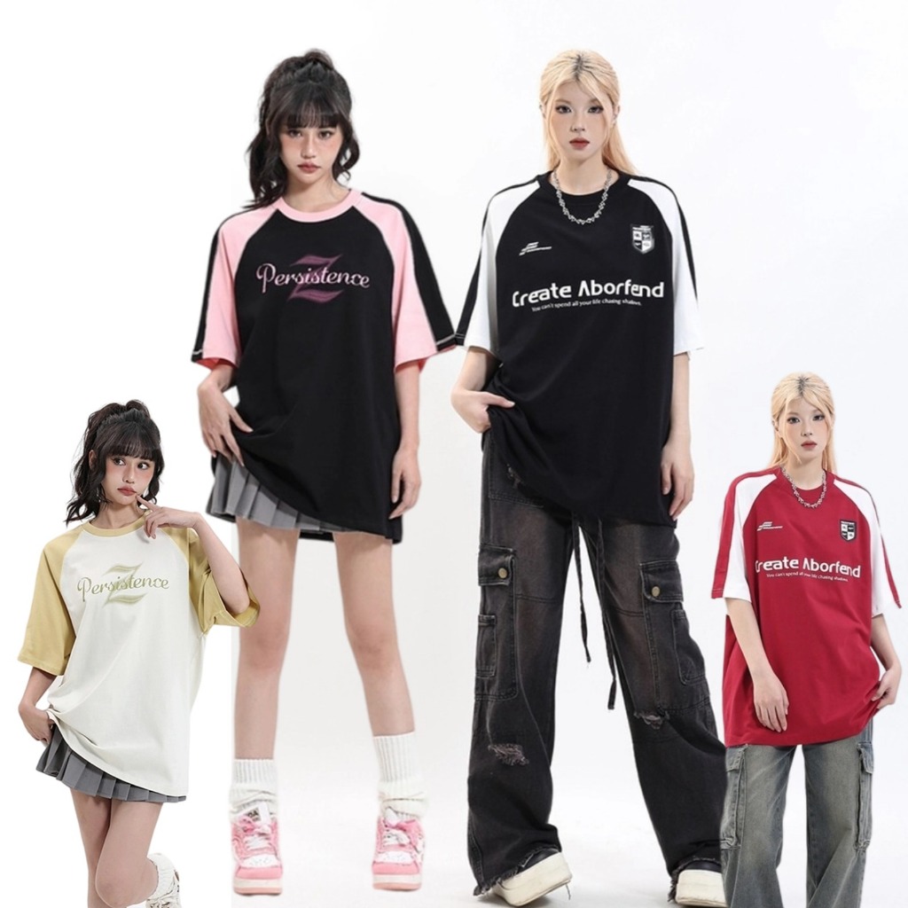 เสื้อยืด ไม่จํากัดเพศ เสื้อยืด ขนาดใหญ่เกินไป แบรนด์ท้องถิ่นครึ่งแขนรอบคอเสื้อยืดรูปแบบหลวมอเมริกันขนาดใหญ่หลวมแขนสั้นสําหรับผู้ชายและผู้หญิง 2024 ร้อน แนวโน้ม
