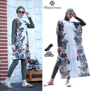 ชุดว่ายน้ําชุดว่ายน้ําคุณภาพสูงชุดฮิญาบมุสลิมหลวมกีฬาอบแห้งช…