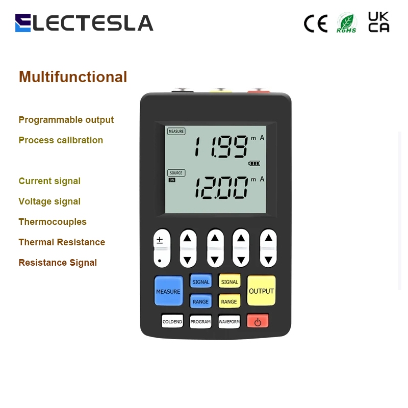 เครื่องกําเนิดสัญญาณไฟฟ้า อเนกประสงค์ วัดปริมาณอะนาล็อก 4-20mA PT100