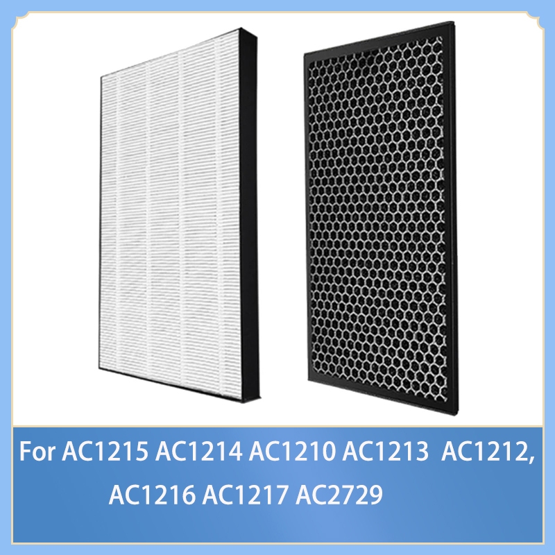 แผ่นกรองอากาศคาร์บอน HEPA FY1410 FY1413 สําหรับเครื่องฟอกอากาศ Philips AC1215 AC1214 AC1210 AC1213 A