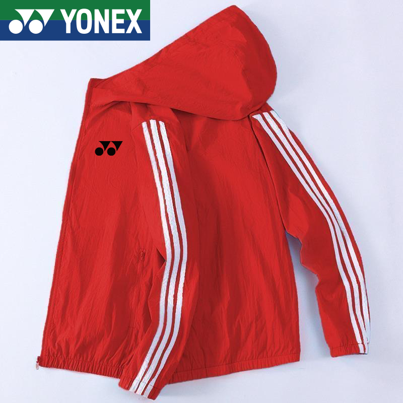 Yonex 2024 ใหม่ เสื้อแจ็กเก็ต กันแดด ลําลอง น้ําหนักเบา ระบายอากาศ แห้งเร็ว ทนทาน สไตล์เกาหลี สําหรับผู้ชาย ผู้หญิง