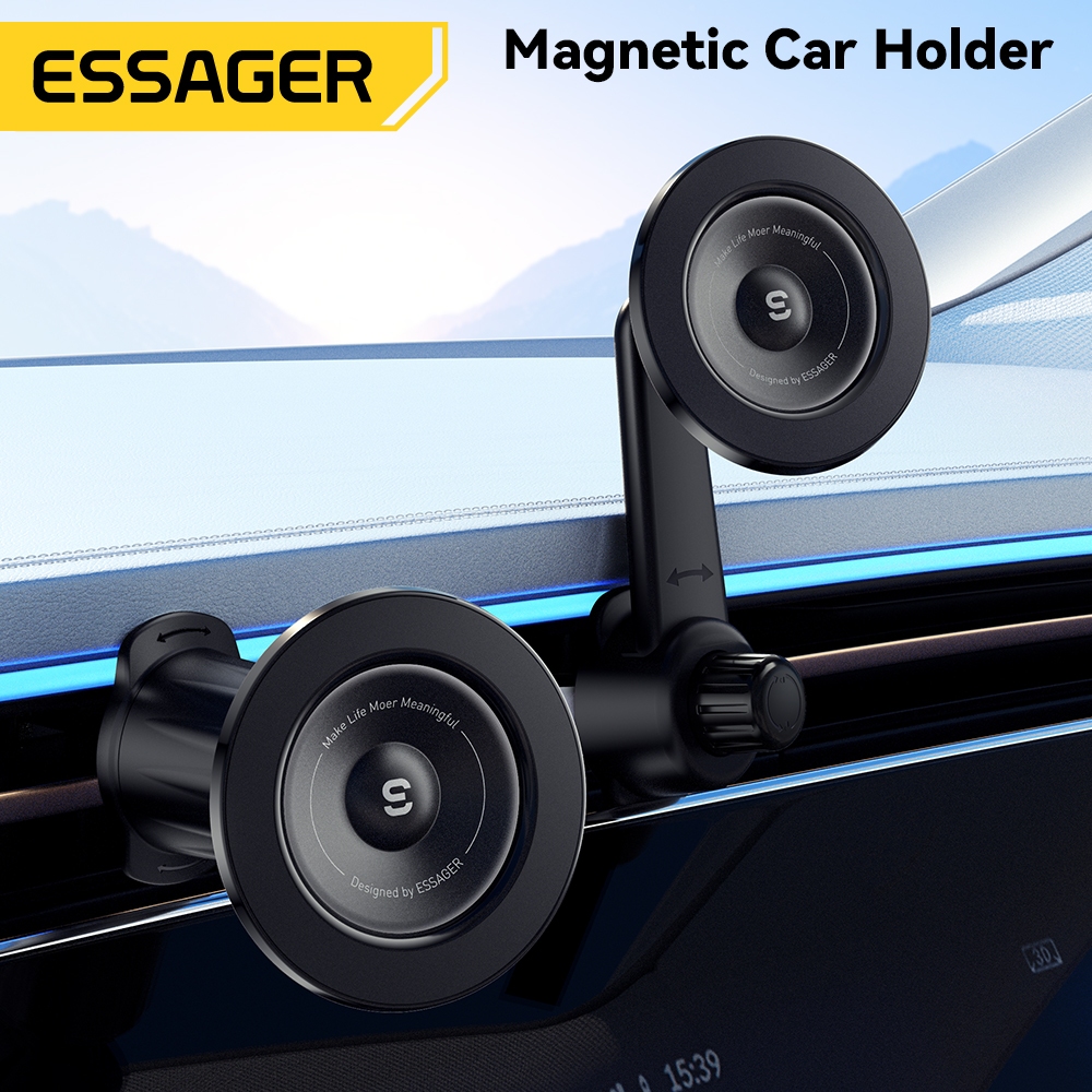 Essager B อุปกรณ์เมาท์ขาตั้งแม่เหล็ก แข็งแรงมาก ปรับได้หลายมุม สําหรับติดรถยนต์