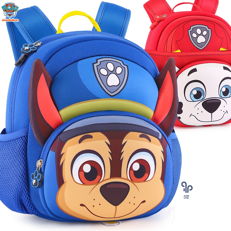 พร้อมส่ง กระเป๋านักเรียนอนุบาล กันน้ำ กันกระแทก PAW Patrol 3D สำหรับเด็กชาย 3-6 ปี