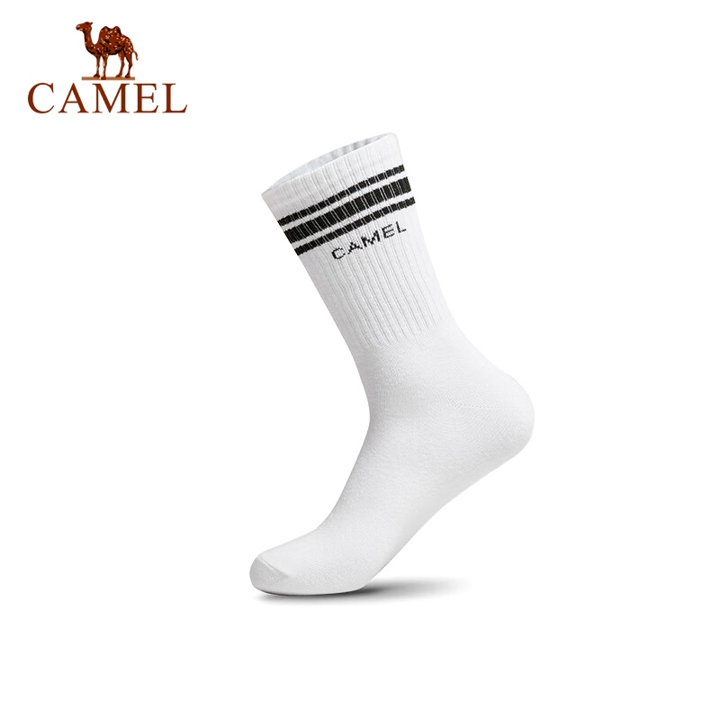 Camel ถุงเท ้ ากีฬาผู ้ ชายระงับกลิ ่ นกายและดูดซับเหงื ่ อถุงเท ้ าบาง