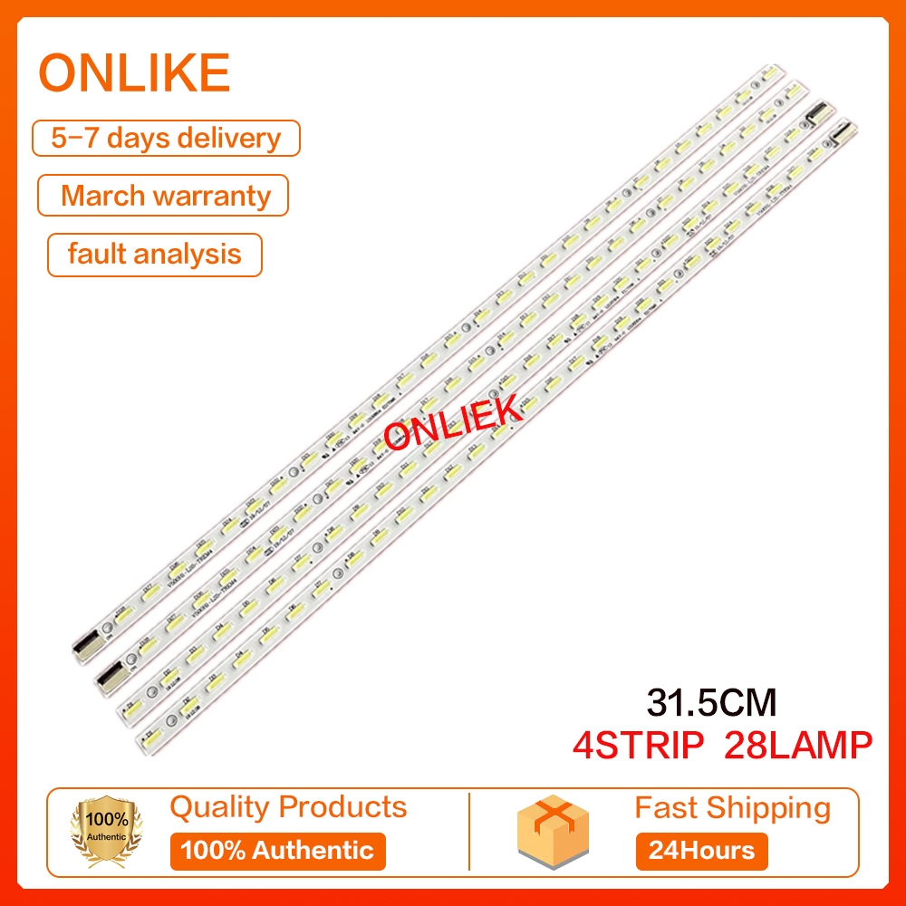 TH-L50EM5K / TH-L50EM6K 4pcs 50" BACKLIGHT (TV LAMP) PANASONIC 50 INCH LED TV THL50EM5K THL50EM6K Ml
