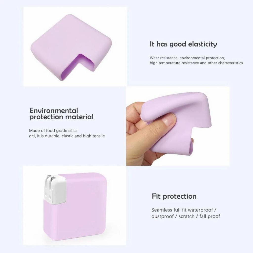 เคสซิลิโคนนิ่ม สําหรับ 29W 30W 35W USB-C Macbook