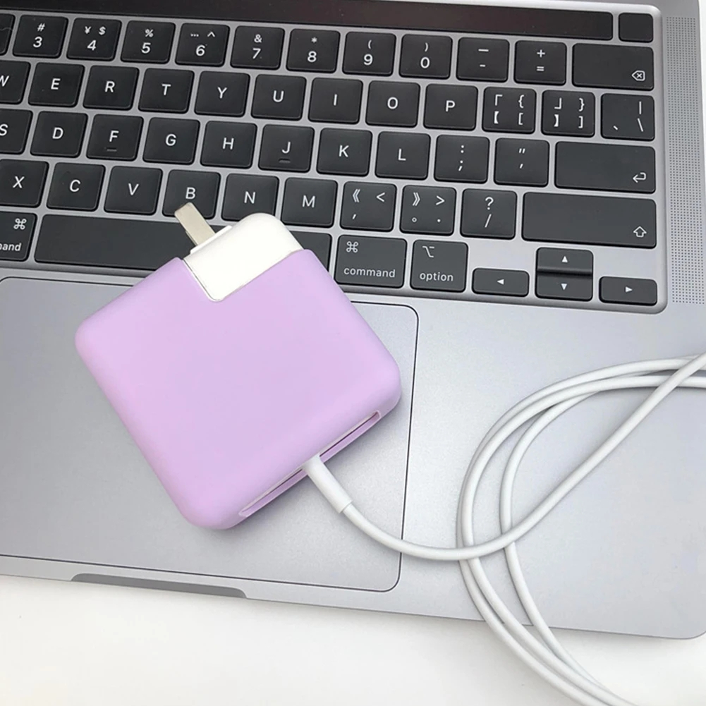 เคสซิลิโคนนิ่ม สําหรับ 29W 30W 35W USB-C Macbook