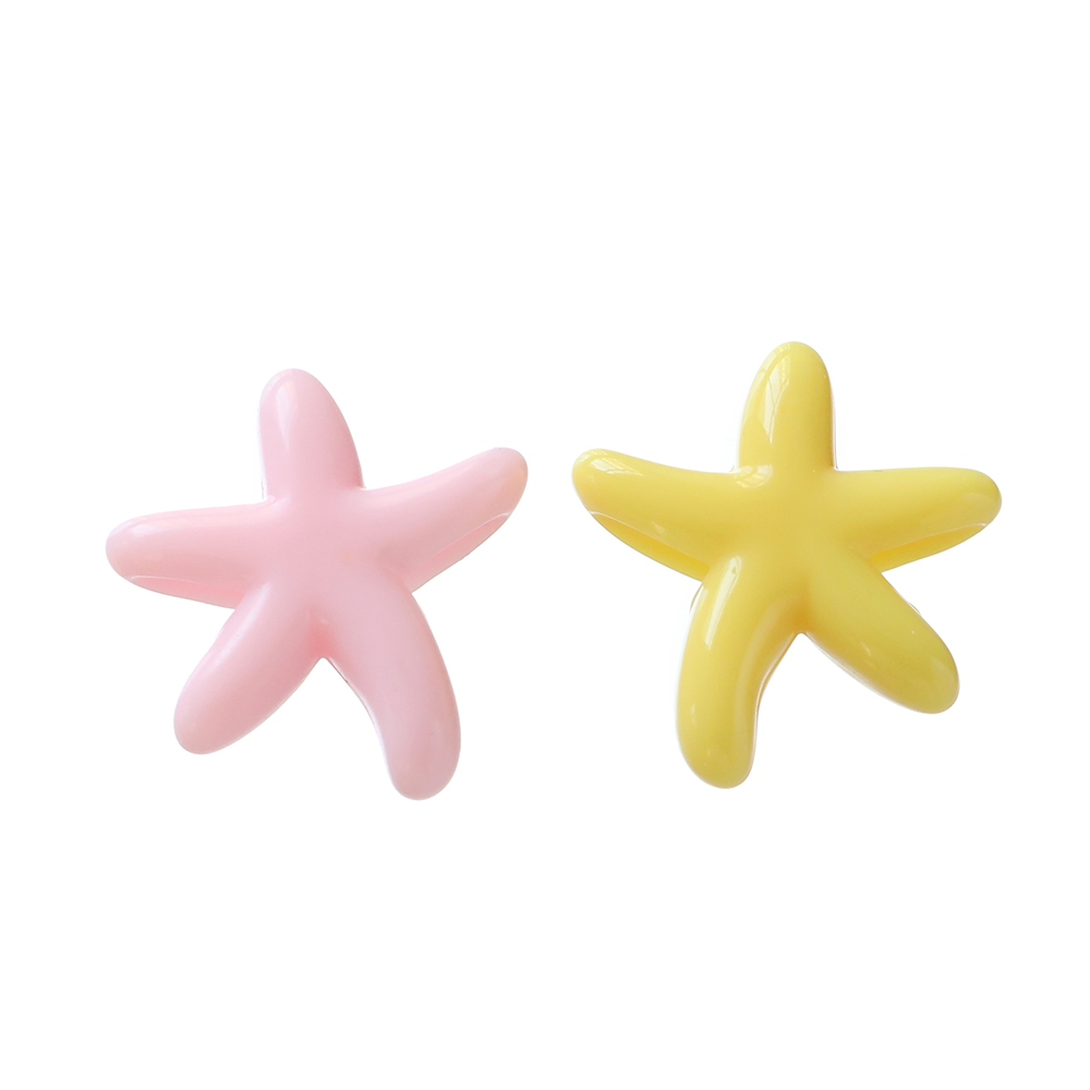 St. kunkka 20-50 ชิ้นอะคริลิคสีทึบปลาดาวลูกปัดสีสัน Ocean Charm ปลาดาวลูกปัดสําหรับ DIY Beading สร้อยข้อมือสร้อยคอต่างหูทํา - รูปที่ 7