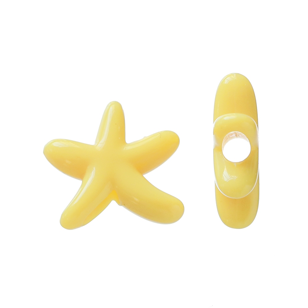 St. kunkka 20-50 ชิ้นอะคริลิคสีทึบปลาดาวลูกปัดสีสัน Ocean Charm ปลาดาวลูกปัดสําหรับ DIY Beading สร้อยข้อมือสร้อยคอต่างหูทํา - รูปที่ 6