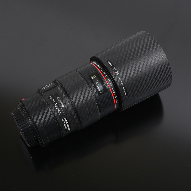 สําหรับ Canon EF 100 มม.F2.8 L IS USM MARCO เลนส์สติกเกอร์ป้องกันผิว Decal ฟิล์ม Anti-Scratch Protec