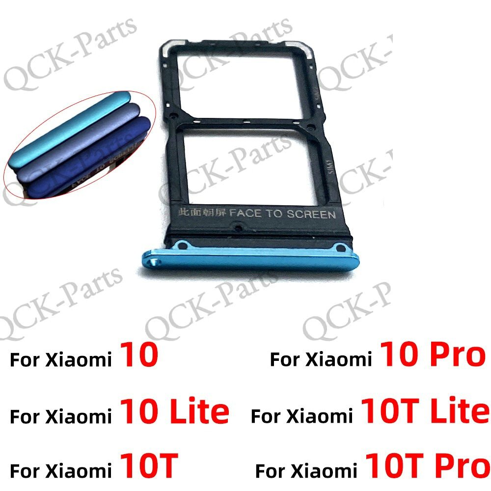 ใหม่ ถาดซิมการ์ด สําหรับ Xiaomi Mi 10 10T Pro Lite