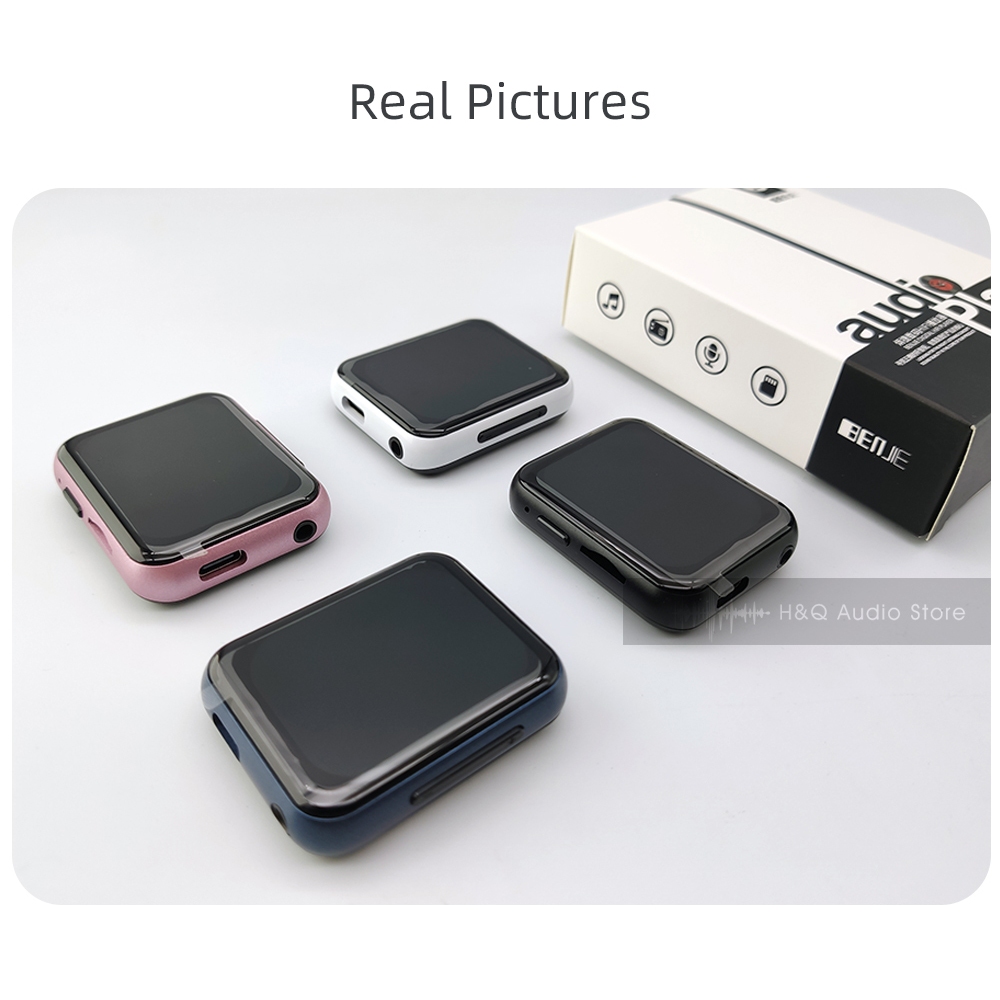 FAAEAL BENJIE R1 กล้องเครื่องเล่นเพลงไม่มีหน่วยความจํารุ่น Bluetooth5.4 รองรับการ์ด SD ฟังก์ชั่น OTG เครื่องเล่น MP3 พร้อมลําโพงในตัว FM E-Book เพลงนาฬิกา Walkman แบบพกพา