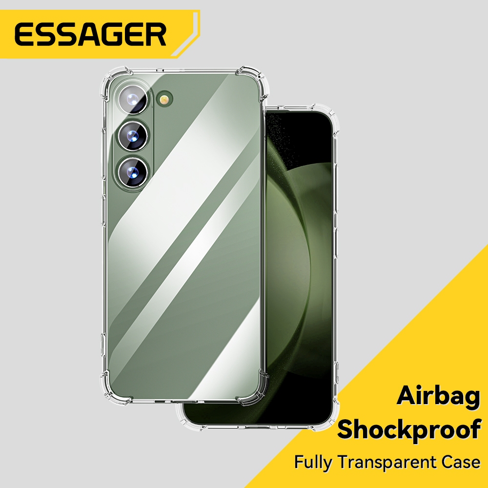 เคสโทรศัพท์มือถือ แบบใส กันกระแทก สําหรับ Samsung Essager S10 S21 S23 Note 9