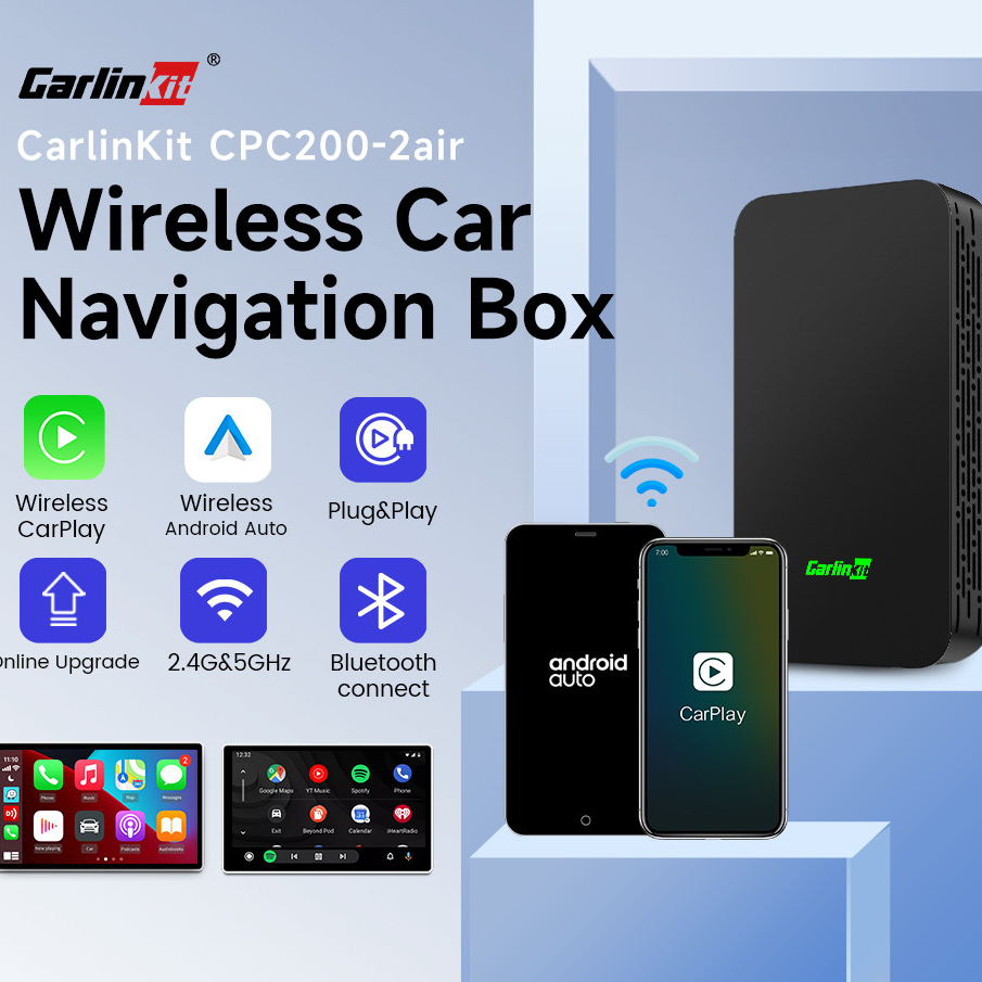 ไทย Carplay Android Auto AI Box สําหรับเครื่องเล่นวิดีโอมัลติมีเดียในรถยนต์