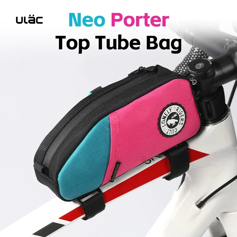 ULAC Top Tube Bag 1.2L สีหลายแบบ สำหรับจักรยานเสือภูเขาและเสือหมอบ Ultra-light และกันน้ำ พกพาสะดวกบนกรอบจักรยานของคุณ