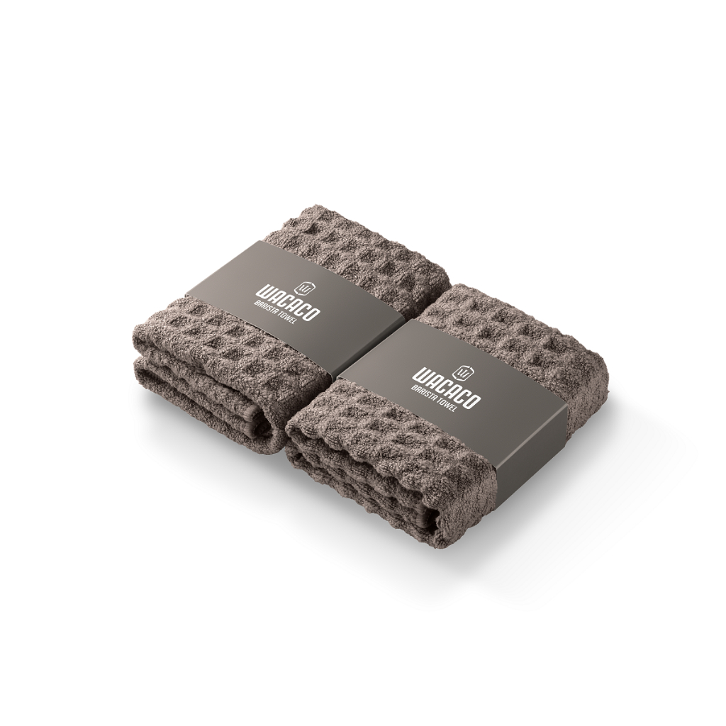 แพ็คผ้าเช็ด Wacaco Barista Towel Pack, Perfect for Taking Care of Your Portable Espresso Machine เหมาะสำหรับการดูแลเครื่องชงเอสเปรสโซ่แบบพกพาของคุณ