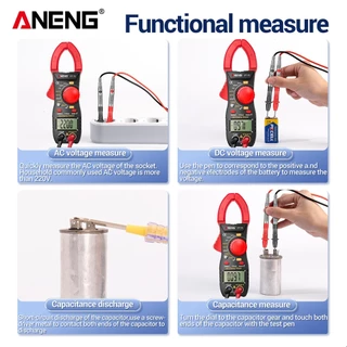 ANENG ST170 multi-function digital clamp มัลติมิเตอร์หน้าจอแบ็คไลท์อัจฉริยะ anti-burn มัลติมิเตอร์ช่างไฟฟ้าแอมมิเตอร์