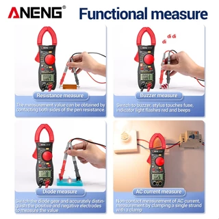 ANENG ST170 multi-function digital clamp มัลติมิเตอร์หน้าจอแบ็คไลท์อัจฉริยะ anti-burn มัลติมิเตอร์ช่างไฟฟ้าแอมมิเตอร์