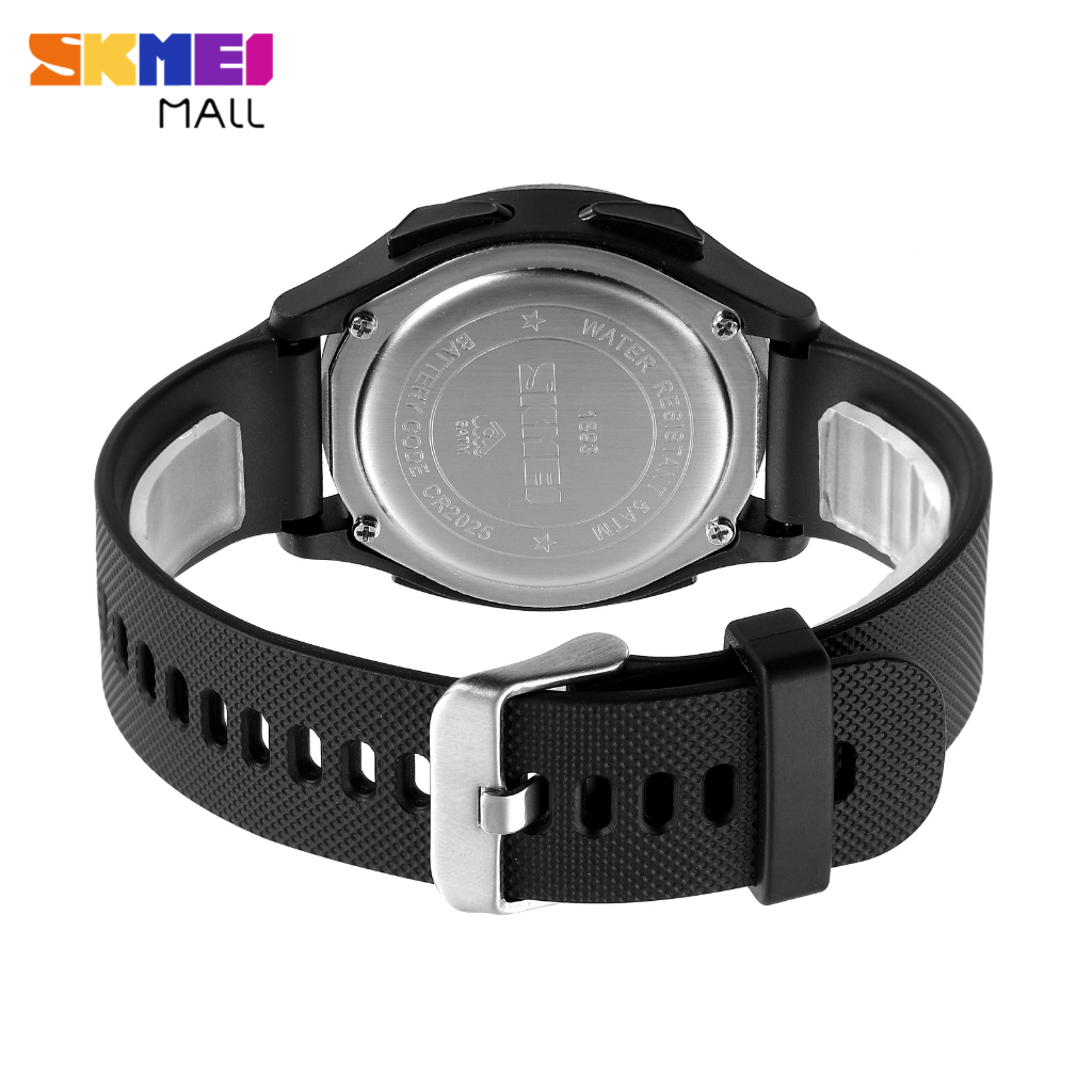 Skmei 1893 นาฬิกาข้อมือสปอร์ตแฟชั่น LED เรืองแสง กันน้ํา 50 เมตร สําหรับวัยรุ่น ผู้ชาย