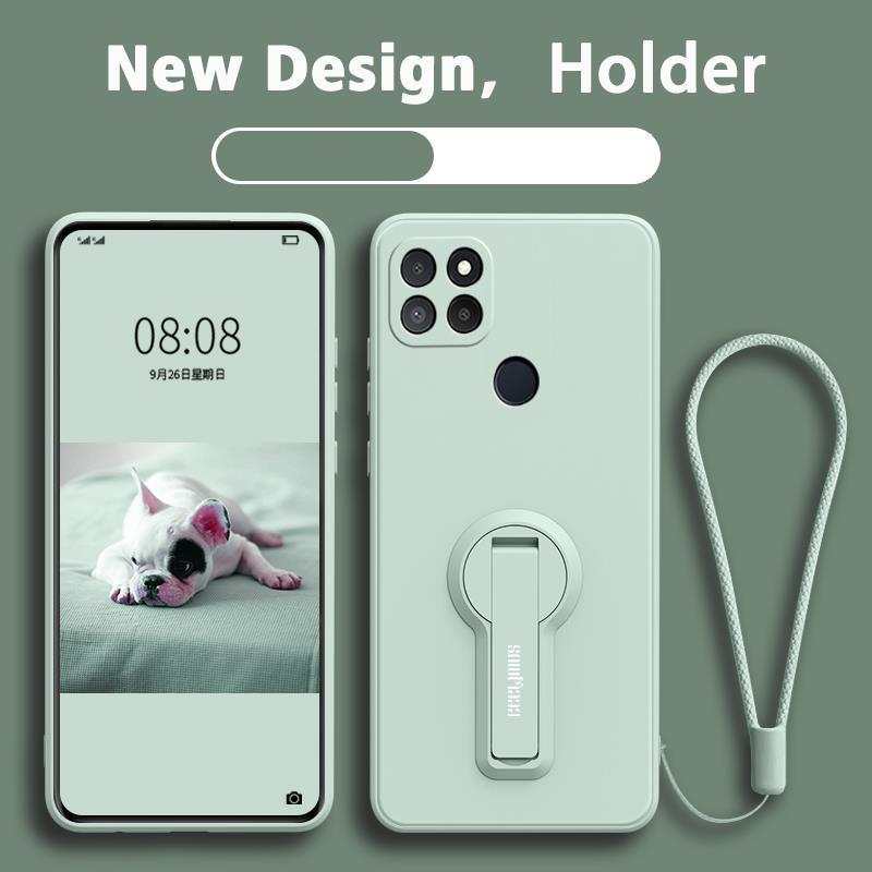 FOR เคส ปลอก realme C21Y realme C25Y realme C21 โทรศัพท์กรณี softcase ซิลิโคนเหลวป้องกันเรียบกันกระแทกกันชนปกการออกแบบใหม่360 ° กับผู้ถือ YTXZZJ01