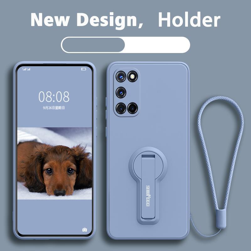 FOR เคส ปลอก OPPO A52 OPPO A92 OPPO A74 5g โทรศัพท์กรณี softcase ซิลิโคนเหลวป้องกันเรียบกันกระแทกกันชนปกการออกแบบใหม่360 ° กับผู้ถือ ytxzzj01 - รูปที่ 4