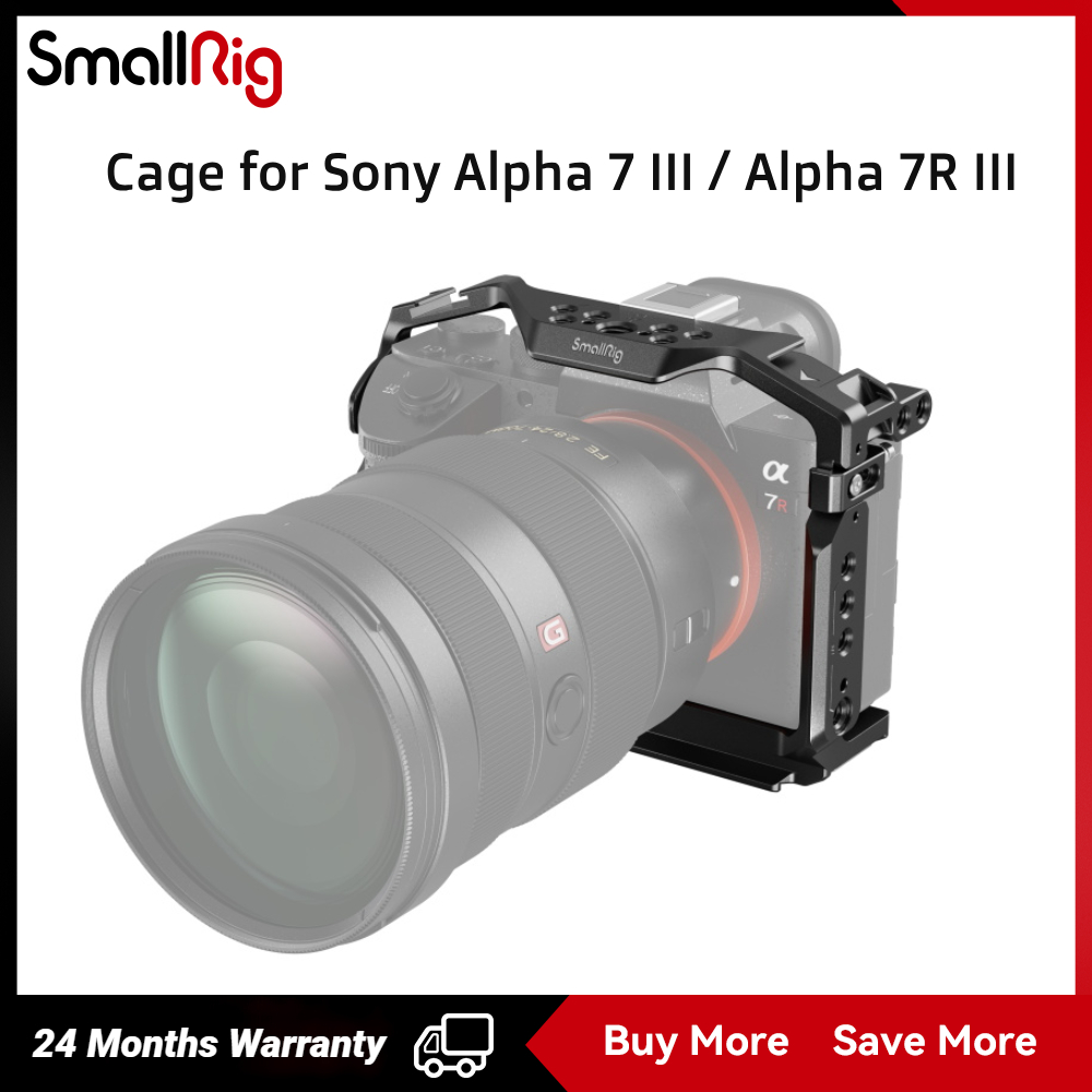 SMALLRIG กรงกล้อง ขนาดเล็ก สําหรับ โซนี่ A7Riii / A7M3 / A7Iii 2087