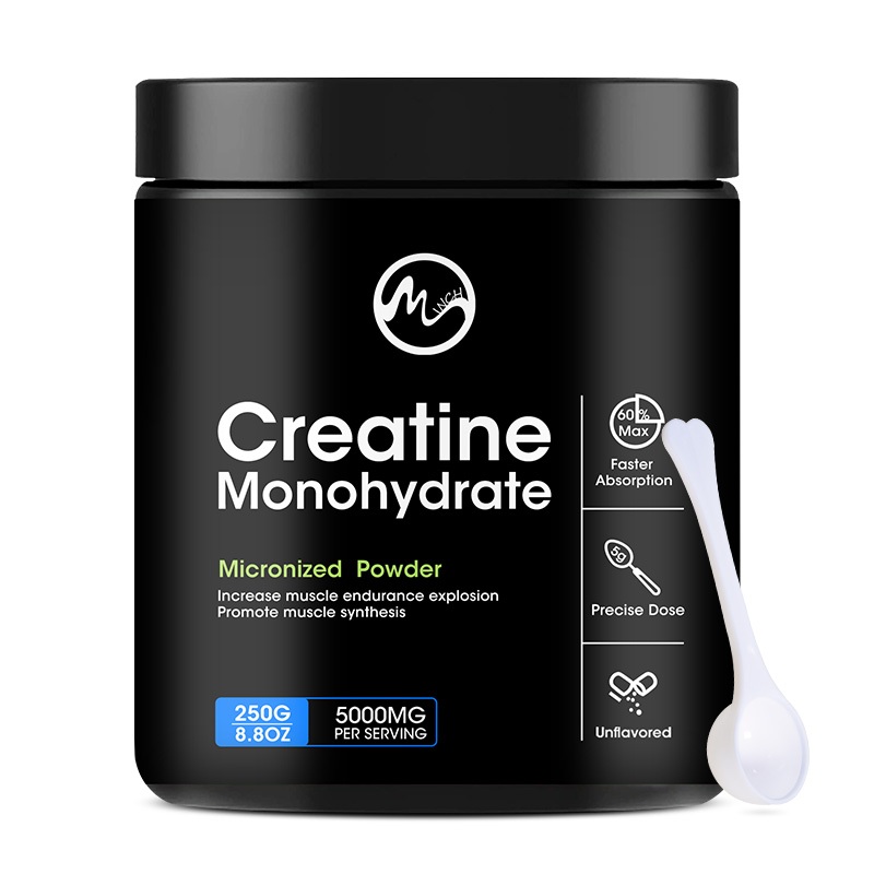 Minch Creatine Monohydrate Powder Creatine Muscle Builder สําหรับ Man & Women โพสต์ออกกําลังกาย Gain Strength Build กล้ามเนื้อเพิ่ม Performance Recovery เครื่องดื่ม Creatine อาหารเสริม