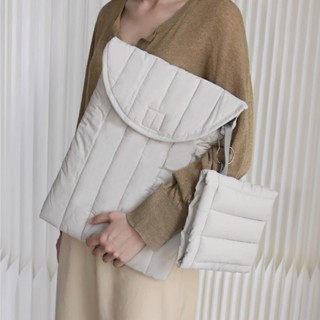 กระเป๋าแล็ปท็อป ผ้าฝ้าย ปักลาย สไตล์เกาหลี สําหรับ 10 11 13 …