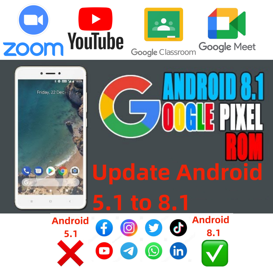 《Android 8.1》สมาร์ทโฟน 100% Ori Red & mi 3 dual sim 4G Global ROM รองรับคลาสออนไลน์