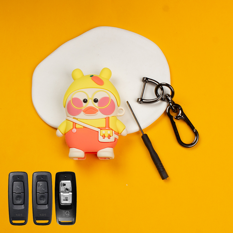 ใหม่ เคสรีโมตกุญแจ ลายเป็ด สําหรับ honda vision pcx160 vario160 Scoopy2023 click 125 160 SH ราคา ถูกที่สุด ดีลบีเคเค แกลเลอรีภาพที่ 7