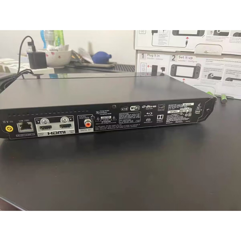 Used-sony x700 เครื่องเล่น DVD บลูเรย์ 4K สําหรับ HDMI TV HDTV