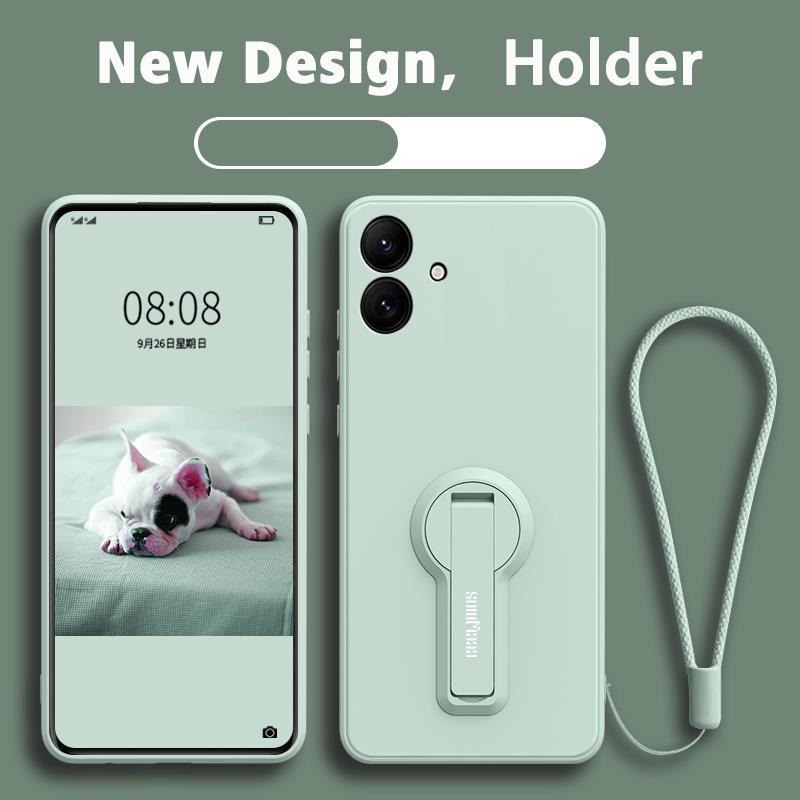 FOR เคส ปลอก Samsung a04s A04E 5G Samsung a05s A05 Samsung A04 5G a06 a16 5g เคสโทรศัพท์ softcase ซิลิโคนกันกระแทกตัวป้องกันกันกระแทกฝาครอบออกแบบใหม่360พร้อมตัวยึด ytxzzj01