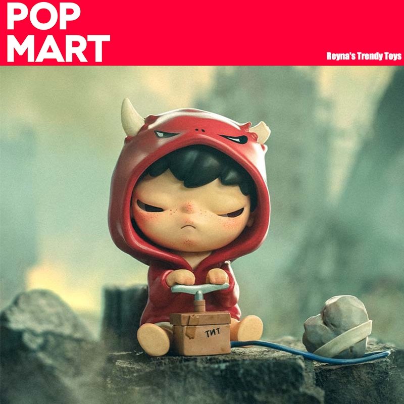 พร้อมส่ง ของแท้ POPMART Hirono V4 MIME Blind box โอโนะ ของขวัญ ตุ๊กตา วันเกิด ของเล่น เป็นที่นิยม