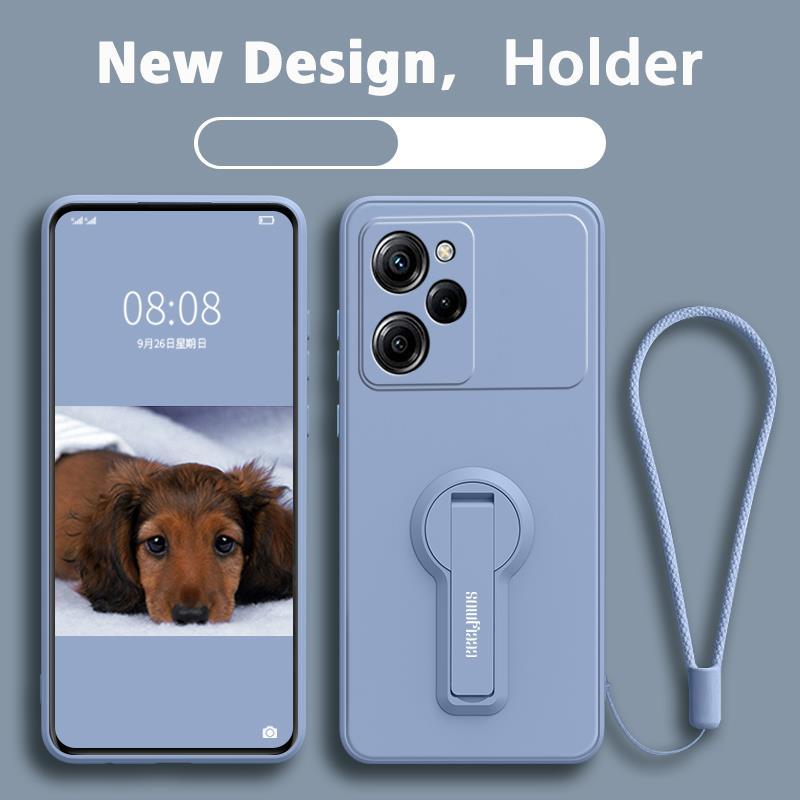 FOR เคส ปลอก redmi Note 12 4G redmi Note 12 Pro 5G 2023 เคสโทรศัพท์ softcase Liquid ซิลิโคน Protector Smooth กันกระแทกกันชนออกแบบใหม่360 ° พร้อมผู้ถือ ytxzzj01 - รูปที่ 4