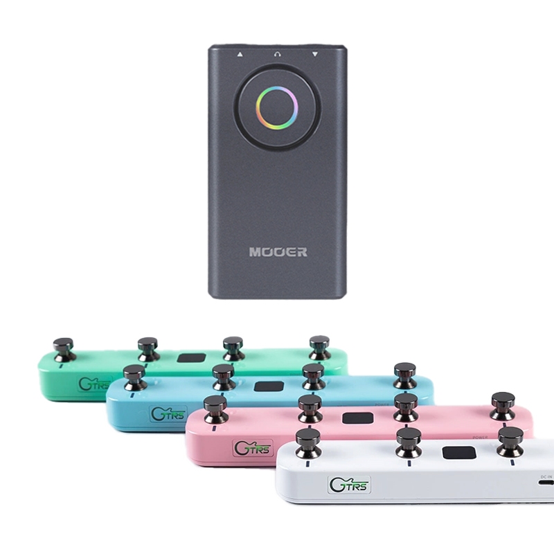 MOOER Mouer Prime P1 P2 GWF4 Guitar SMART Effect / GTRS Foot Switch Multi-Effect Built-in 126 Effect