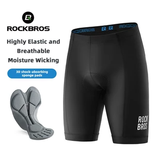 【TH Delivery】ROCKBROS กางเกงขาสั้น พร้อมฟองน้ํา กันกระแทก เหมาะกับฤดูร้อน สําหรับผู้ชาย และผู้หญิง เหมาะกับการขี่จักรยานเสือภูเขา