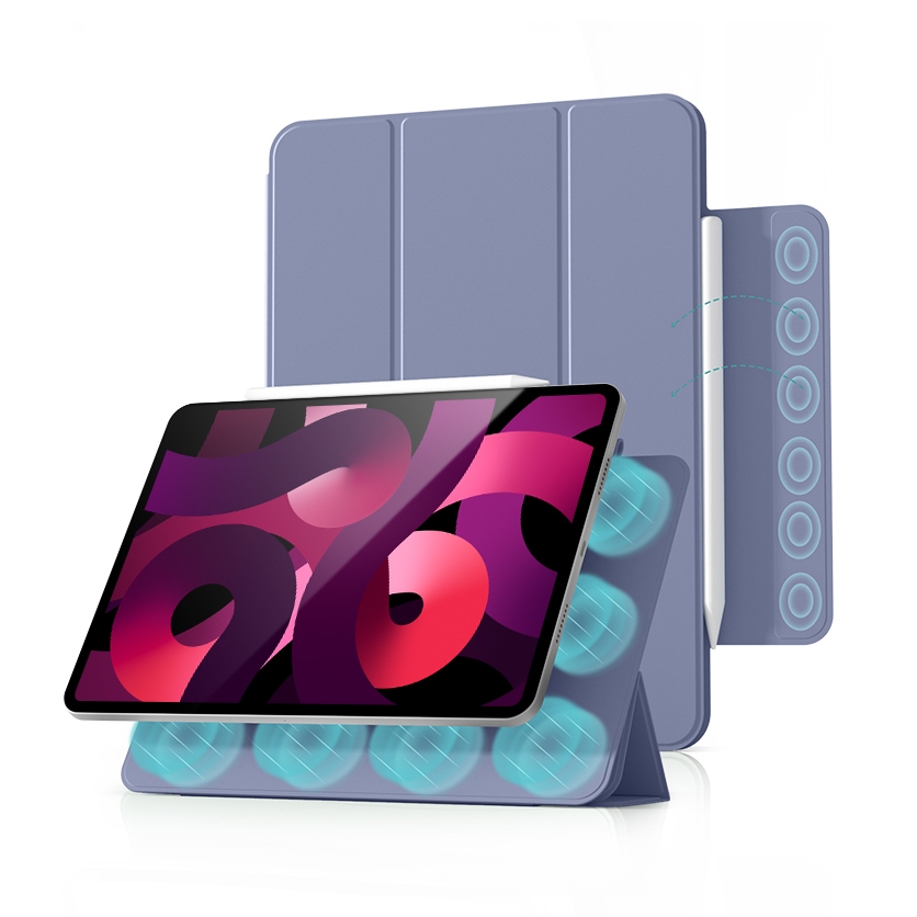 Mini7 Mini6 Smart Folio ฝาครอบป้องกันเคสแม่เหล็ก เข้ากันได้กับ iPad รุ่นที่ 7/6