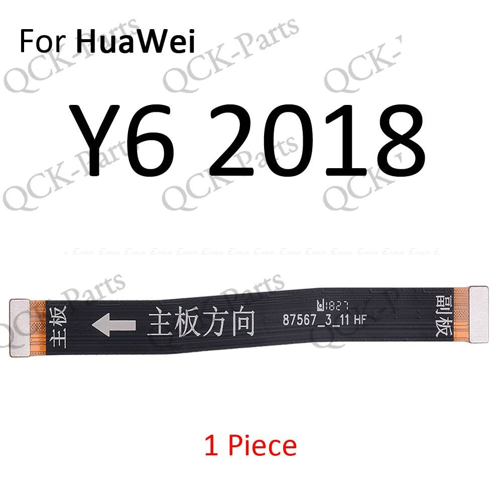 อุปกรณ์เชื่อมต่อเมนบอร์ด แบบยืดหยุ่น สําหรับ Huawei Y5 Y6 Y7 Y9 Pro Prime 2017 2018 2019