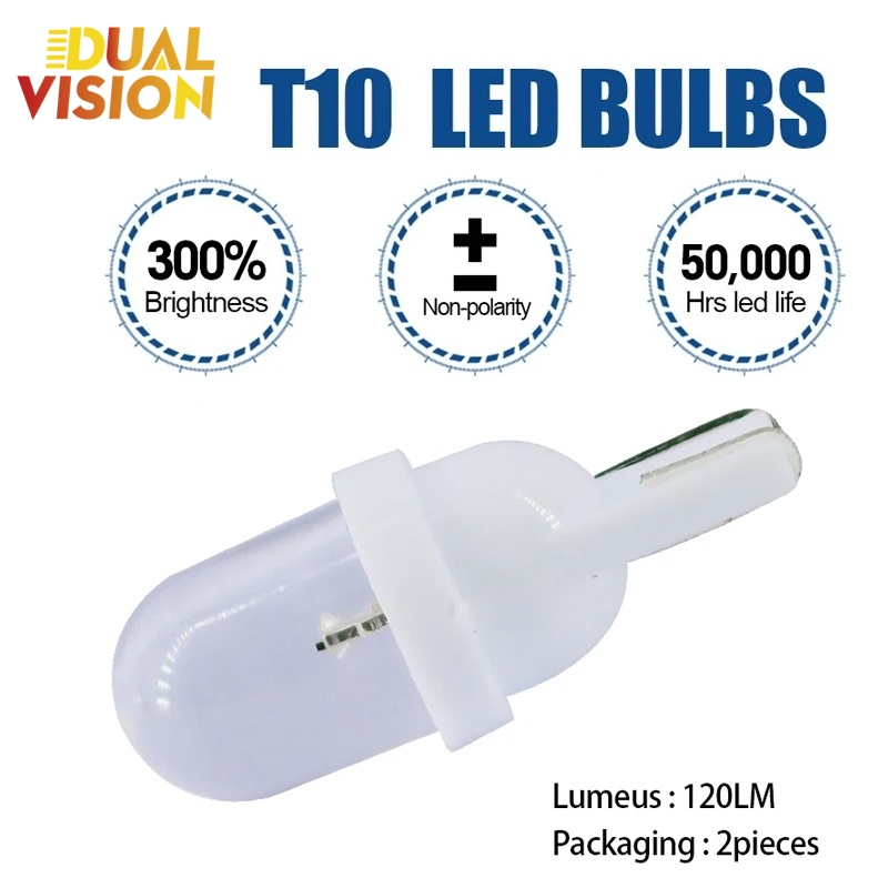 หลอดไฟเลี้ยว SMD 12V W5W LED T10 168 194 สําหรับติดตกแต่งภายในรถยนต์ 2 ชิ้น