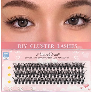 40d ต่อคลัสเตอร์แต่งหน้ามืออาชีพขนตาปลอมต่อขนตาขนตาปลอมหนา