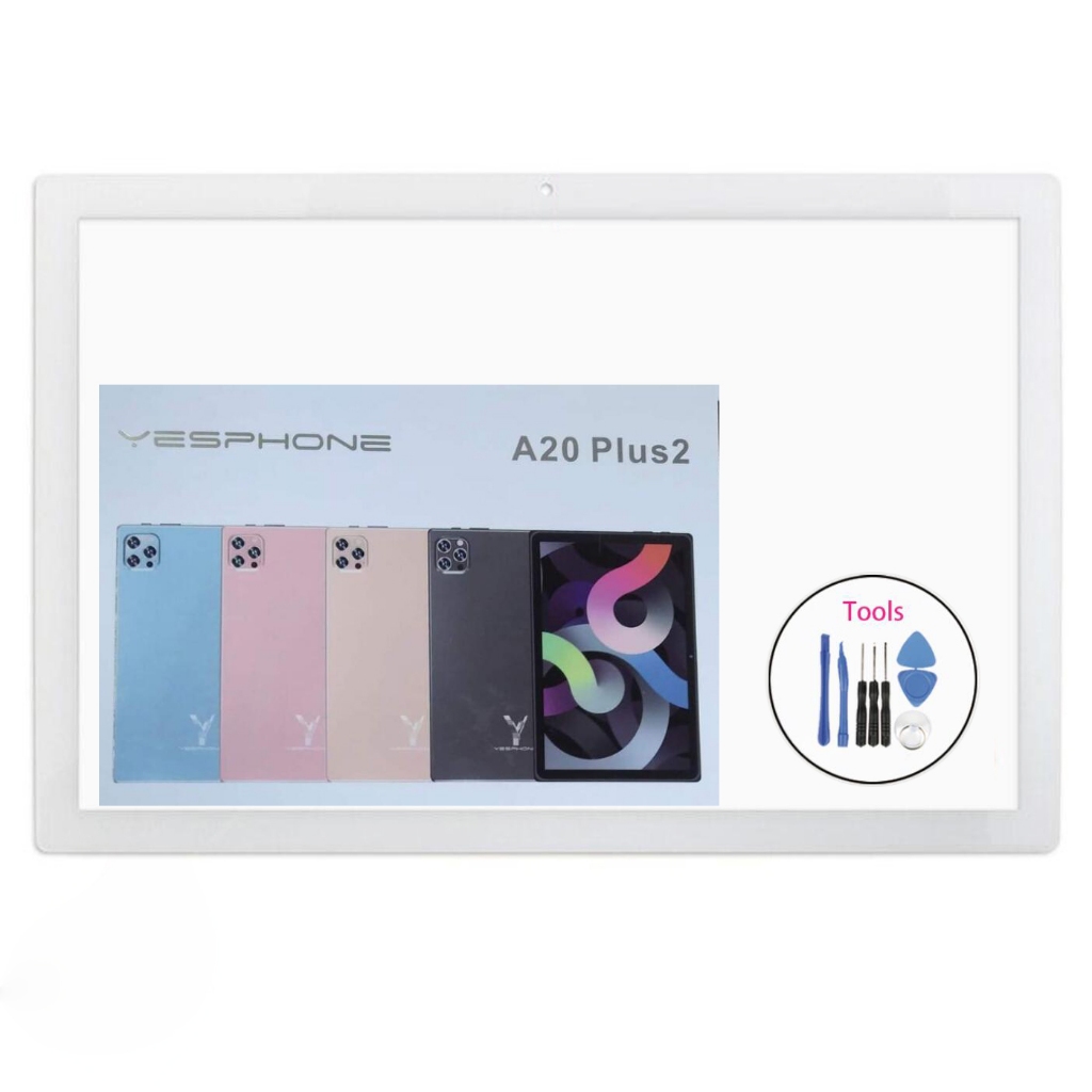 อะไหล่หน้าจอสัมผัสดิจิทัล สีดํา สําหรับ YESPHONE A20 Plus2