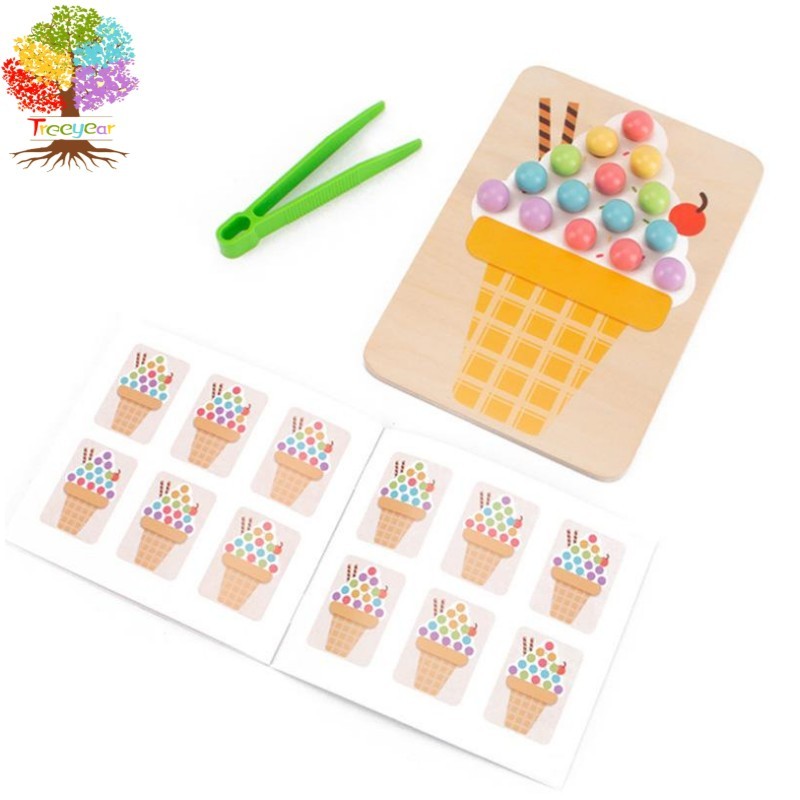 Montessori ของเล่นไม้ การ์ดแฟลช ตัวเลขลูกคิด คณิตศาสตร์ เสริมพัฒนาการเด็กวัยหัดเดิน อายุ 3 ปีขึ้นไป