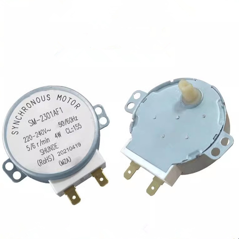 หมุนได้ Synchronous สําหรับมอเตอร์ เตาอบไมโครเวฟ SM-2301 220V 5 6r นาที 4W tta มอเตอร์,