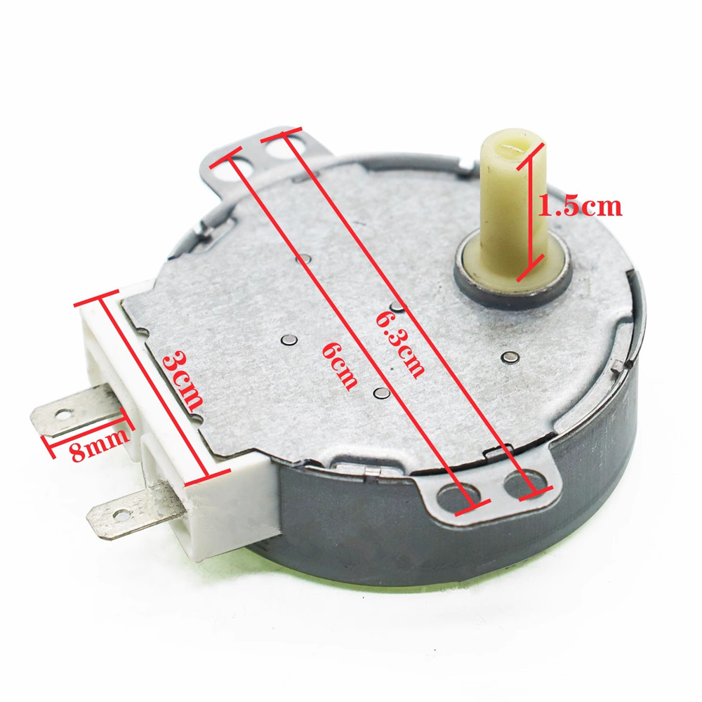 หมุนได้ Synchronous สําหรับมอเตอร์ เตาอบไมโครเวฟ SM-2301 220V 5 6r นาที 4W tta มอเตอร์, ราคา ถูกที่สุด ดีลบีเคเค แกลเลอรีภาพที่ 3
