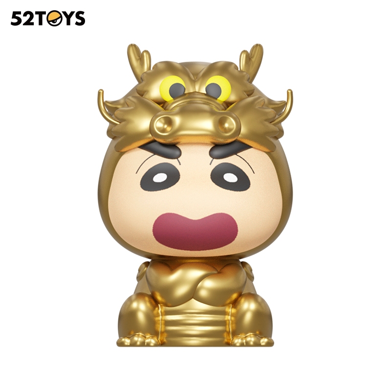 52TOYS Crayon Shinchan Year of The Dragon series- Mini Figure (Golden) Figure Toy