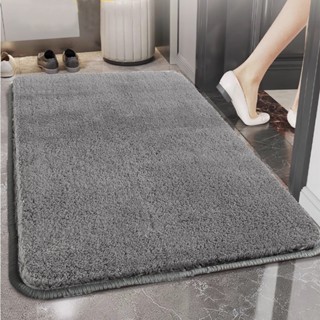 พรมเช็ดเท้า พรมยาว พรมขนนุ่ม ดูดซับน้ําได้ดี กันลื่น ขนาด 40…