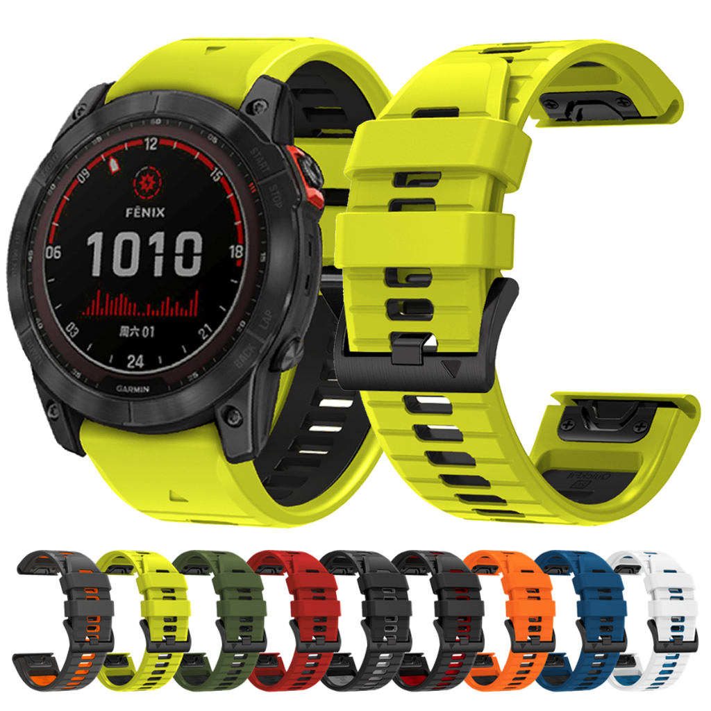 22 มม.26 มม.นาฬิกาสําหรับ Garmin Fenix 7 6 Pro 7 6 5 Fenix 7X 6X Pro 7X 6X 5XPlus Forerunner 965 955