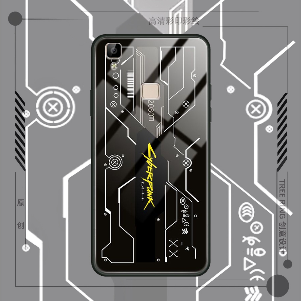 สําหรับ Vivo V3 Max สําหรับ Vivo V3 กระจกนิรภัย Hard สําหรับ Vivo V3Max Coque VivoV3 Max เกราะป้องกั