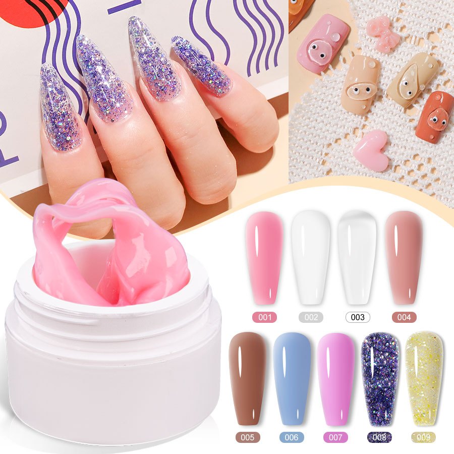 Limegirl เจลต่อเล็บ โพลีเจล 3D ไม่เหนียวติด DIY 15 มล.
